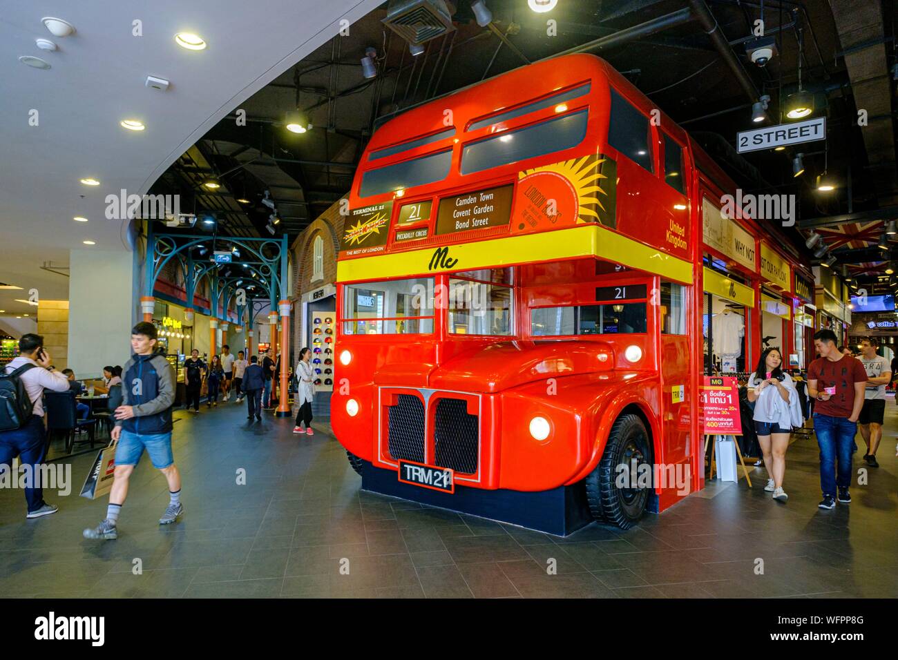 Thailand, Bangkok, Sukhumvit, Stift 21 Shopping Mall Stockfoto