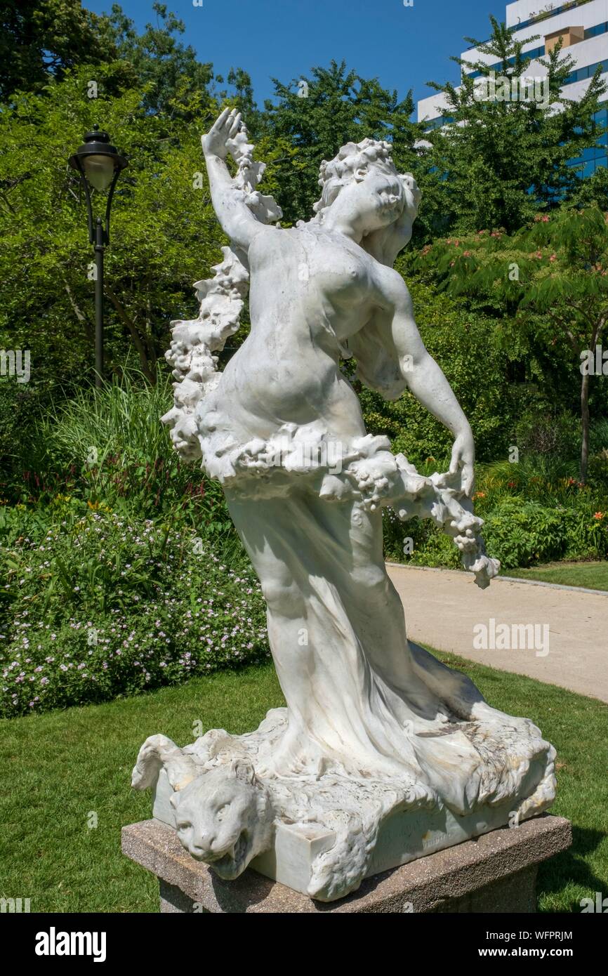 Frankreich, Hauts de Seine, Levallois Perret, Planchette Park Stockfoto