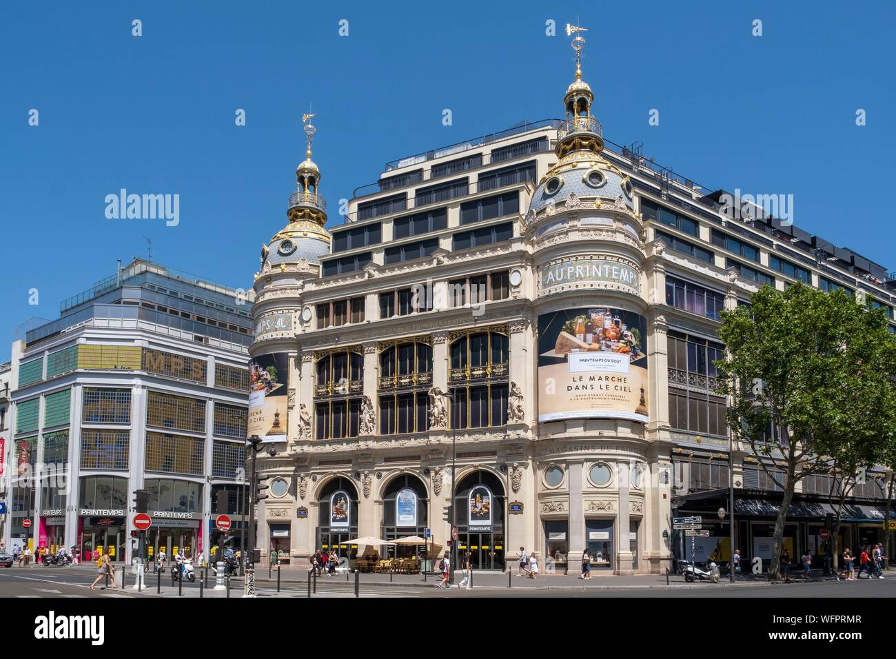 Frankreich, Paris, Boulevard Haussmann, Le Printemps Haussmann-Kaufhaus Stockfoto