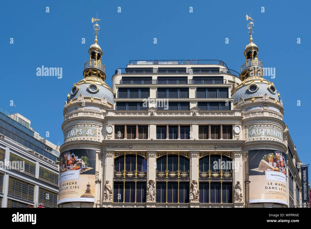 Frankreich, Paris, Boulevard Haussmann, Le Printemps Haussmann-Kaufhaus Stockfoto