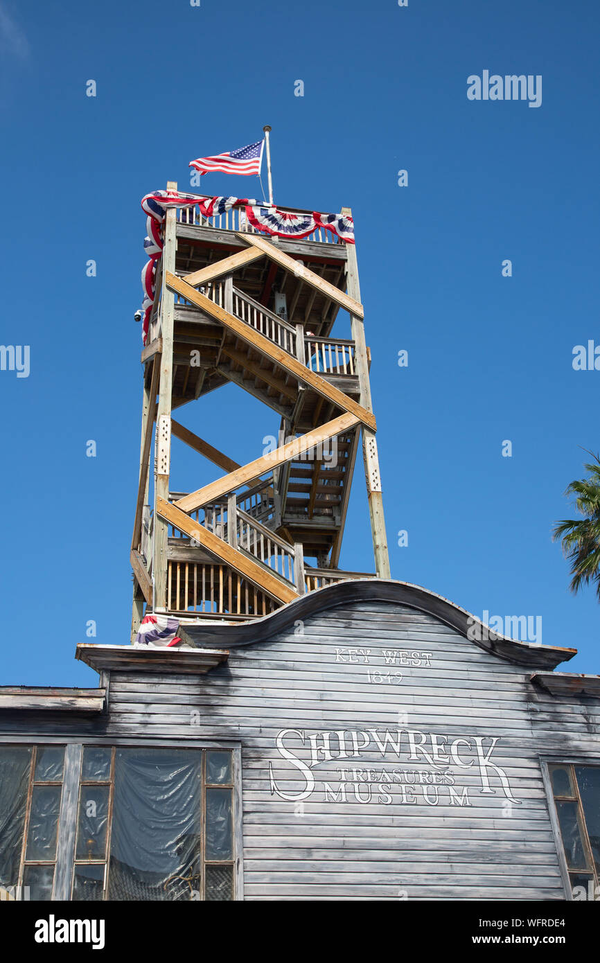 Shipwreck treasure Museum in Key West, Florida Stockfoto