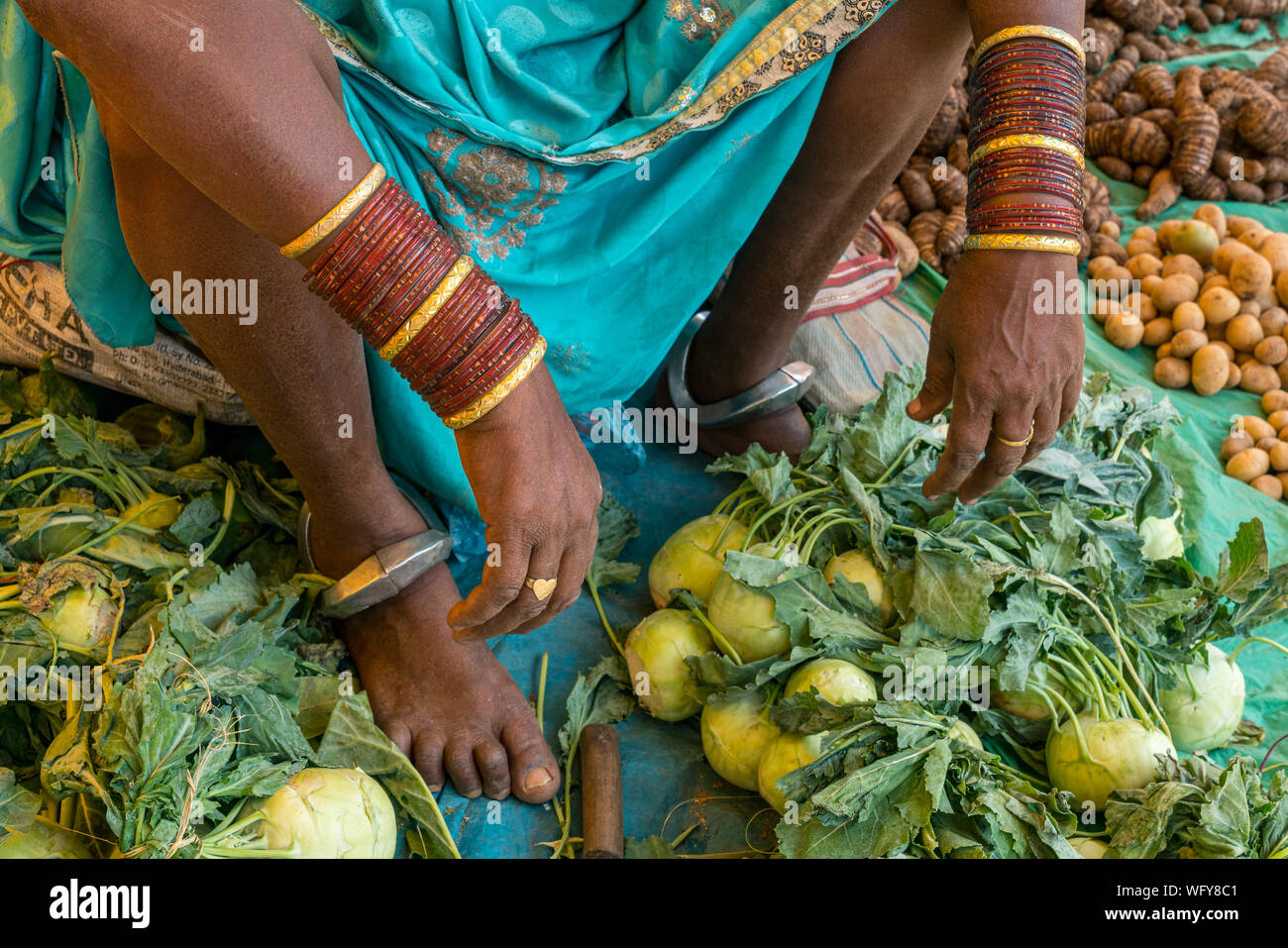 Odisha, Indien Stockfoto