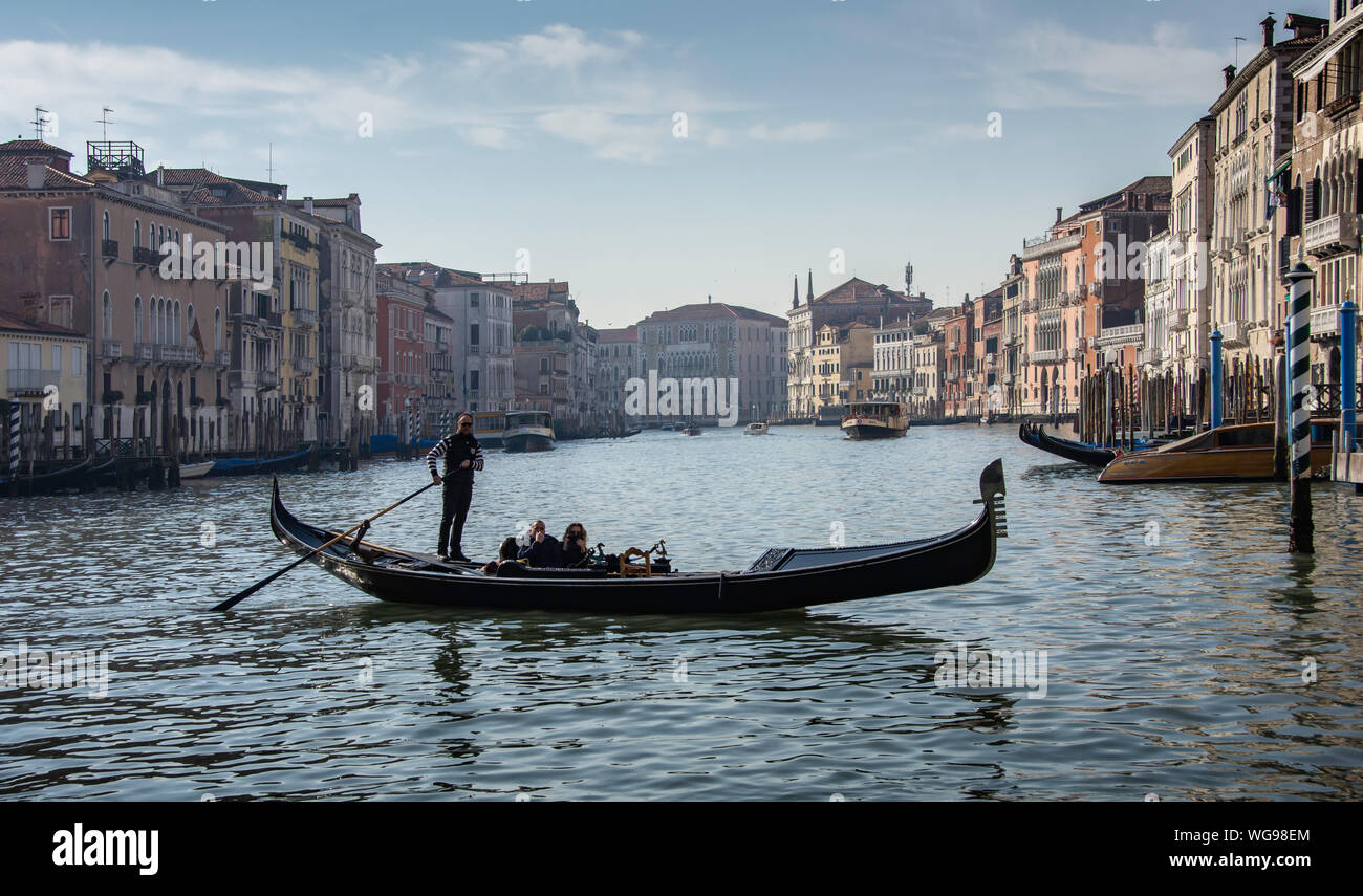 Venedig Italien sehr schöner Urlaubsort Stockfoto