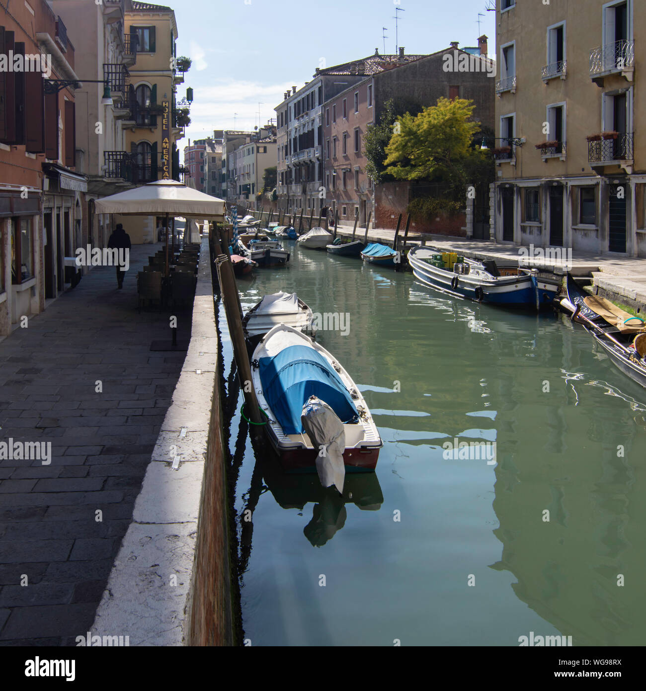 Venedig Italien sehr schöner Urlaubsort Stockfoto