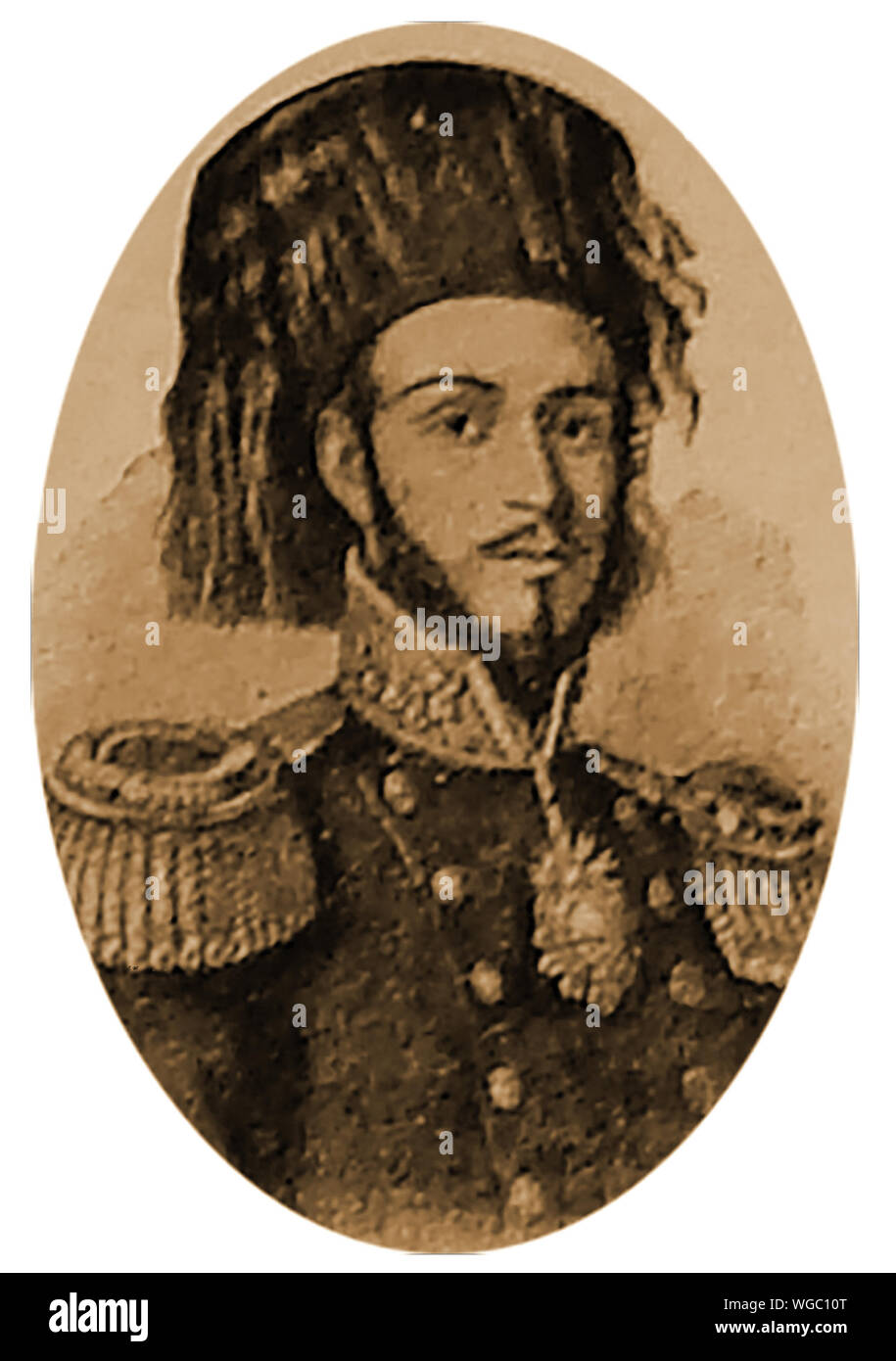 Portrait von Sultan Abd Ul-Mejid aka Abdulmejid, Abdülmecid und verschiedene Schreibweisen (1823-1861). 31 Sultan des Osmanischen Reiches Stockfoto
