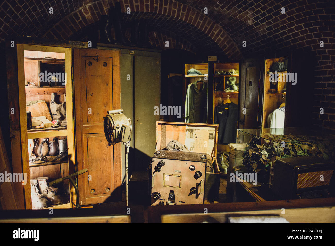 Military Museum von Weltkrieg 2 in Swinemünde, Polen. Stockfoto
