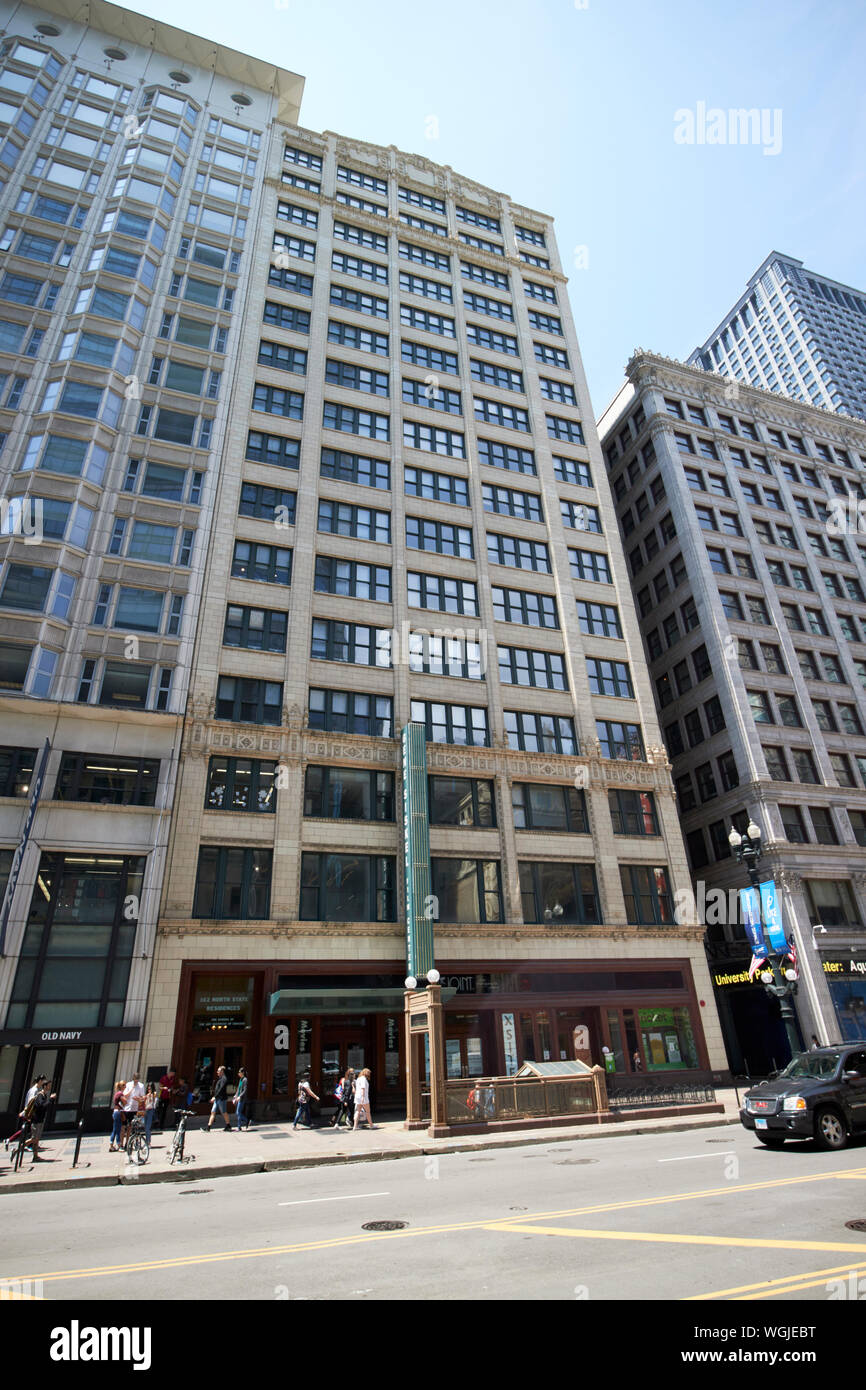 Gene Siskel Film Center in der Butler Gebäude Chicago Illinois Vereinigte Staaten von Amerika Stockfoto