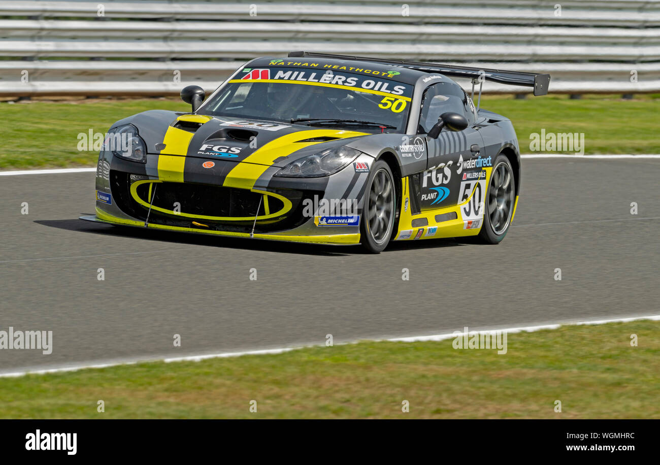 Auto 50, Nathan Heathcote, Jahrhundert Motorsport Stockfoto