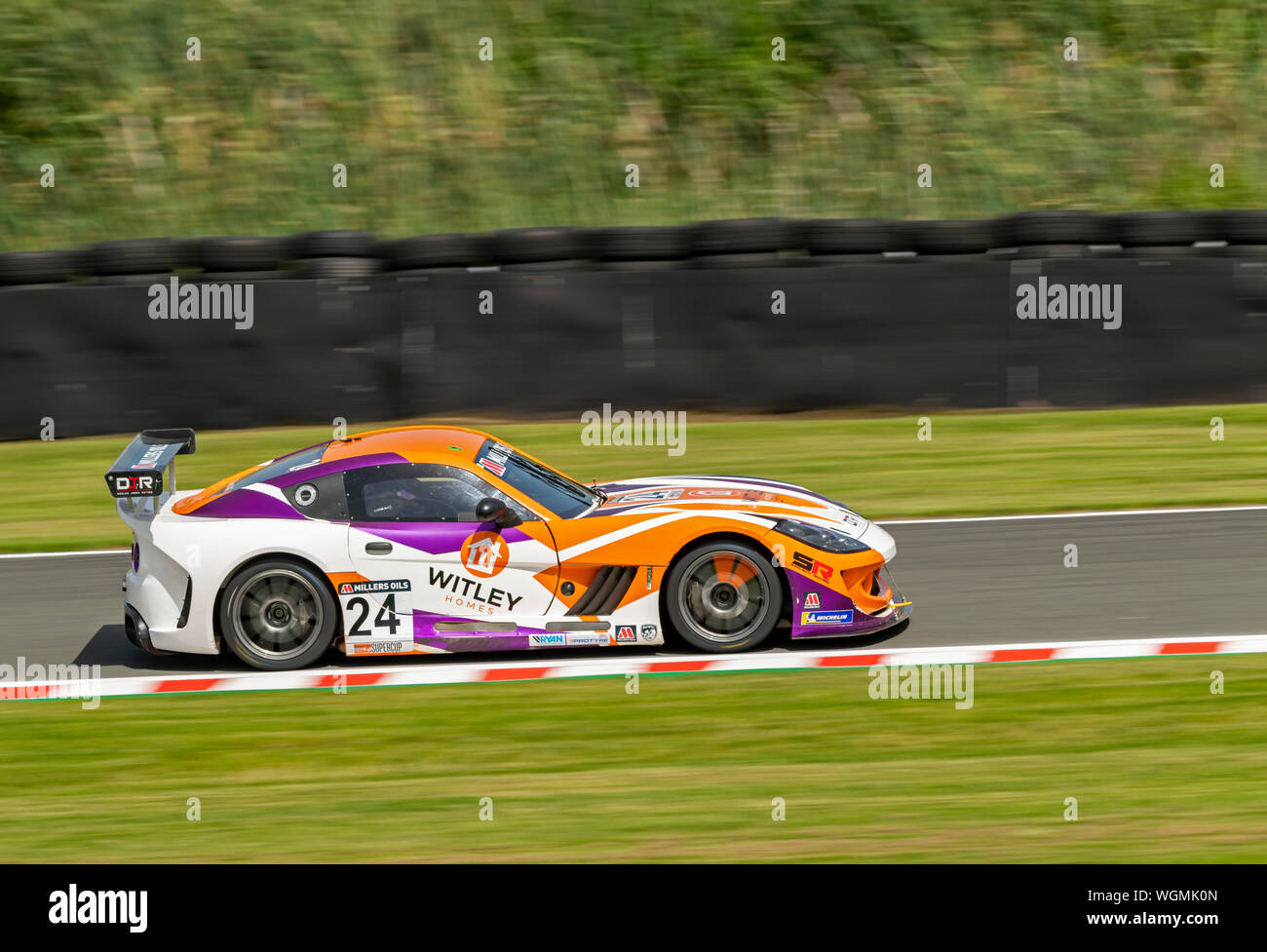 Auto 24, Lucky Khera, Declan Jones Racing Stockfoto