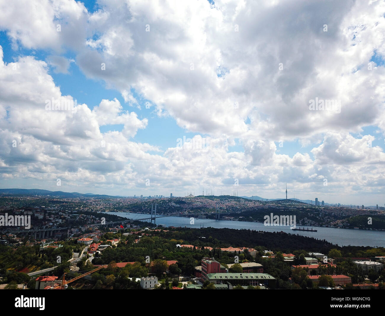 Luftaufnahme von Istanbul Stockfoto