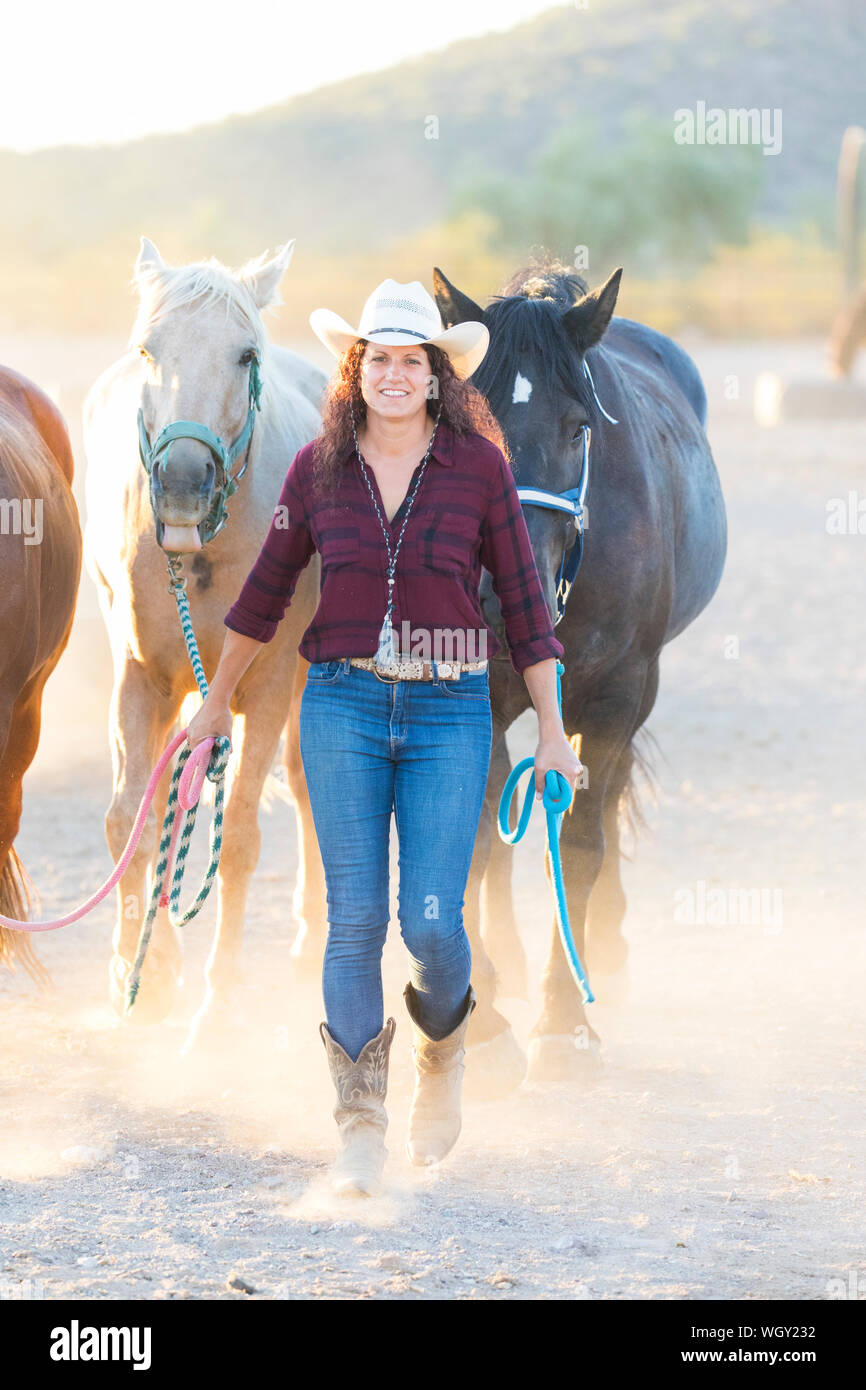 White Stallion Ranch, Tucson, Arizona. Stockfoto