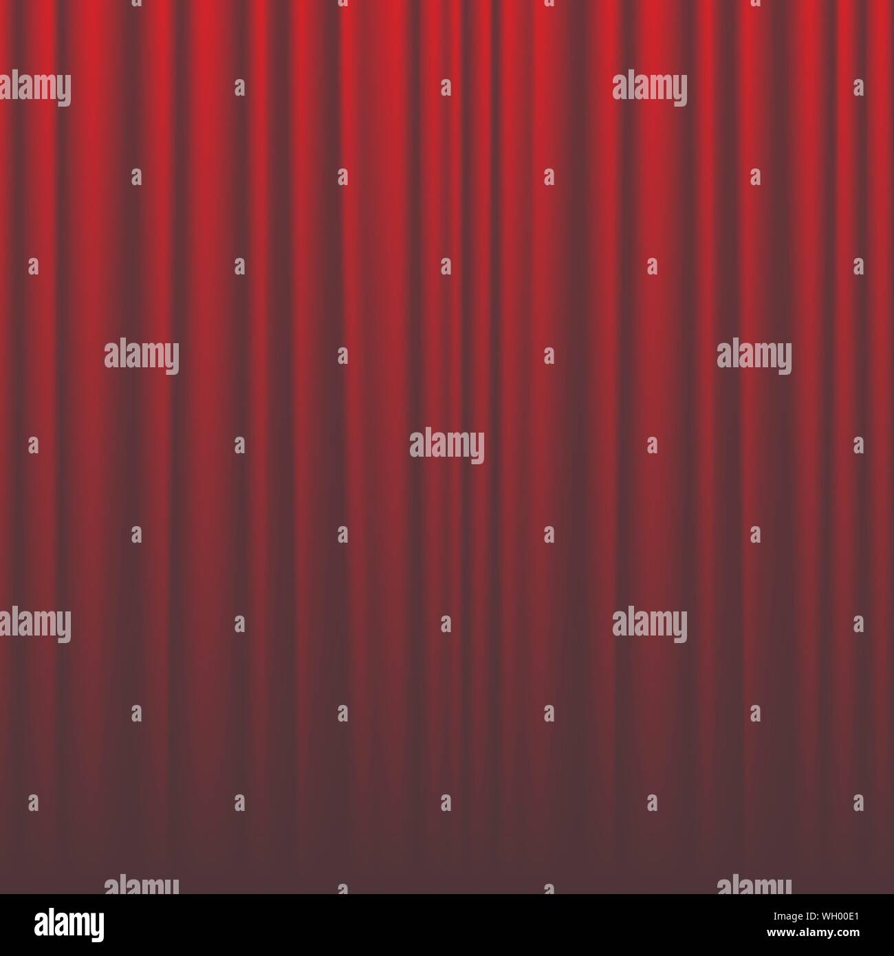 Red theater Vorhang. Hintergrund für Banner oder Poster. Vector Illustration Stock Vektor