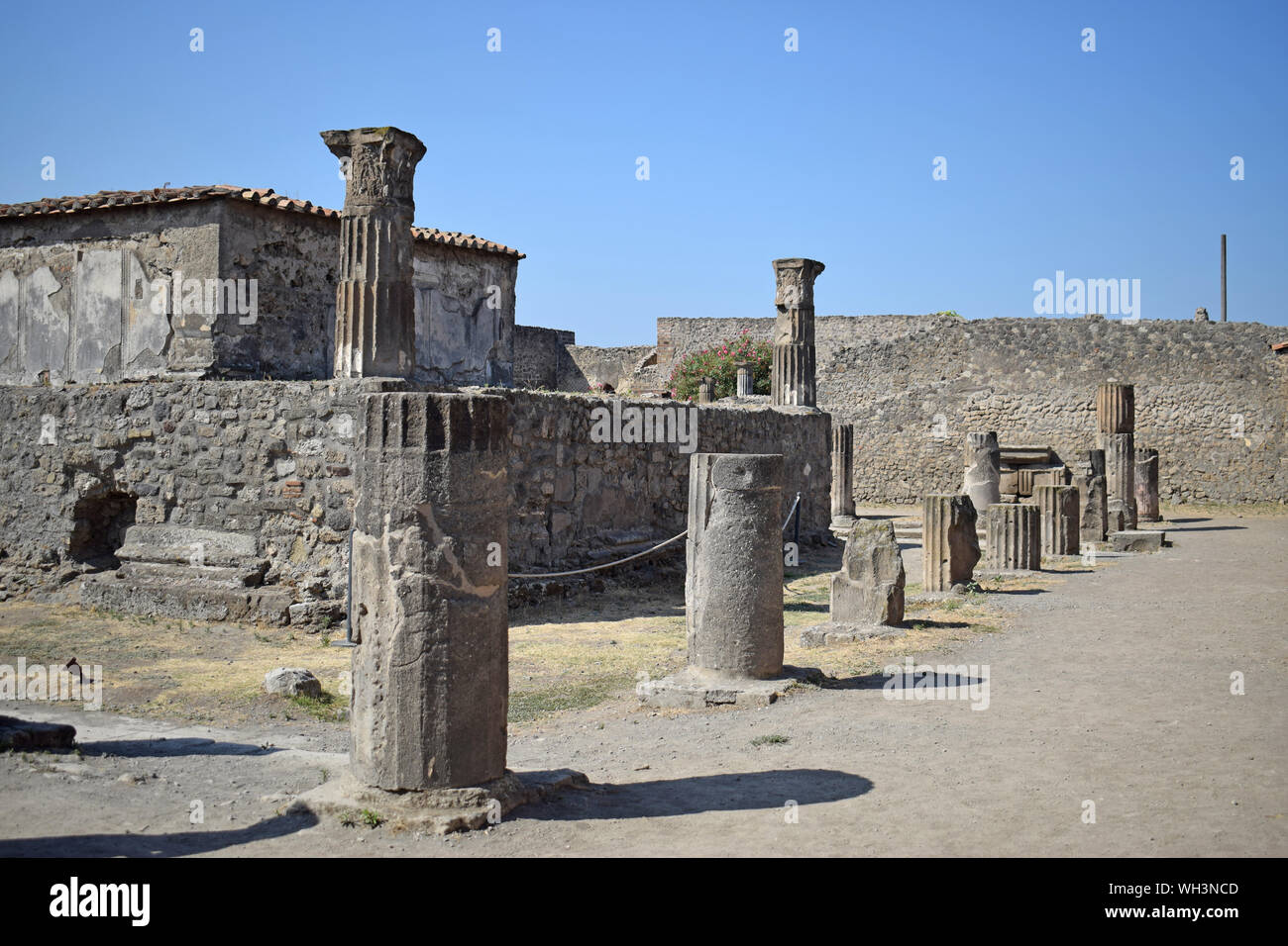 Pompeji, die antike Stadt Rom Stockfoto