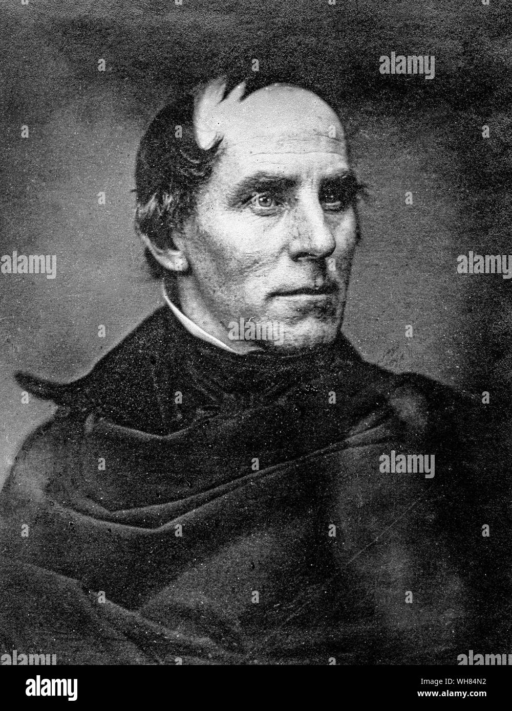 Thomas Cole (1801-1848), englisch-amerikanischer Maler, Porträtfotografie, 1845 Stockfoto