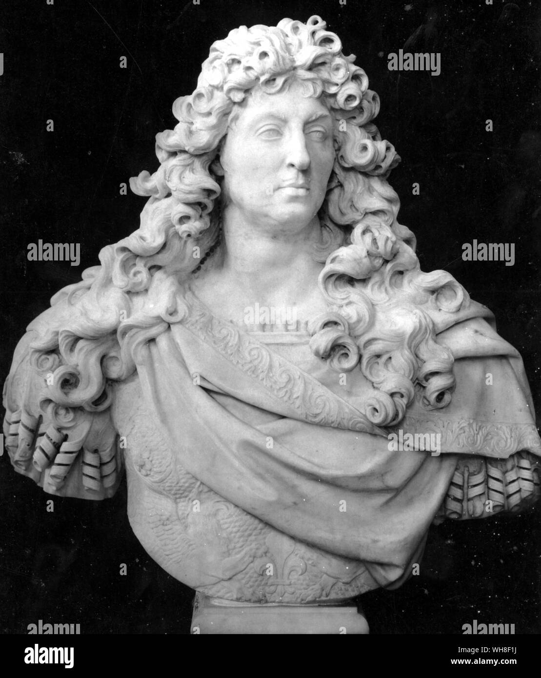 König Ludwig XIV. von Frankreich, der Sonnenkönig, (1638-1715), regierte 1643-1715. Seine Herrschaft in Frankreich war die längste in der europäischen Geschichte und fiel mit der Herrlichkeit, die Jahre der französischen Monarchie. Der Sonnenkönig von Nancy Mitford.. Stockfoto