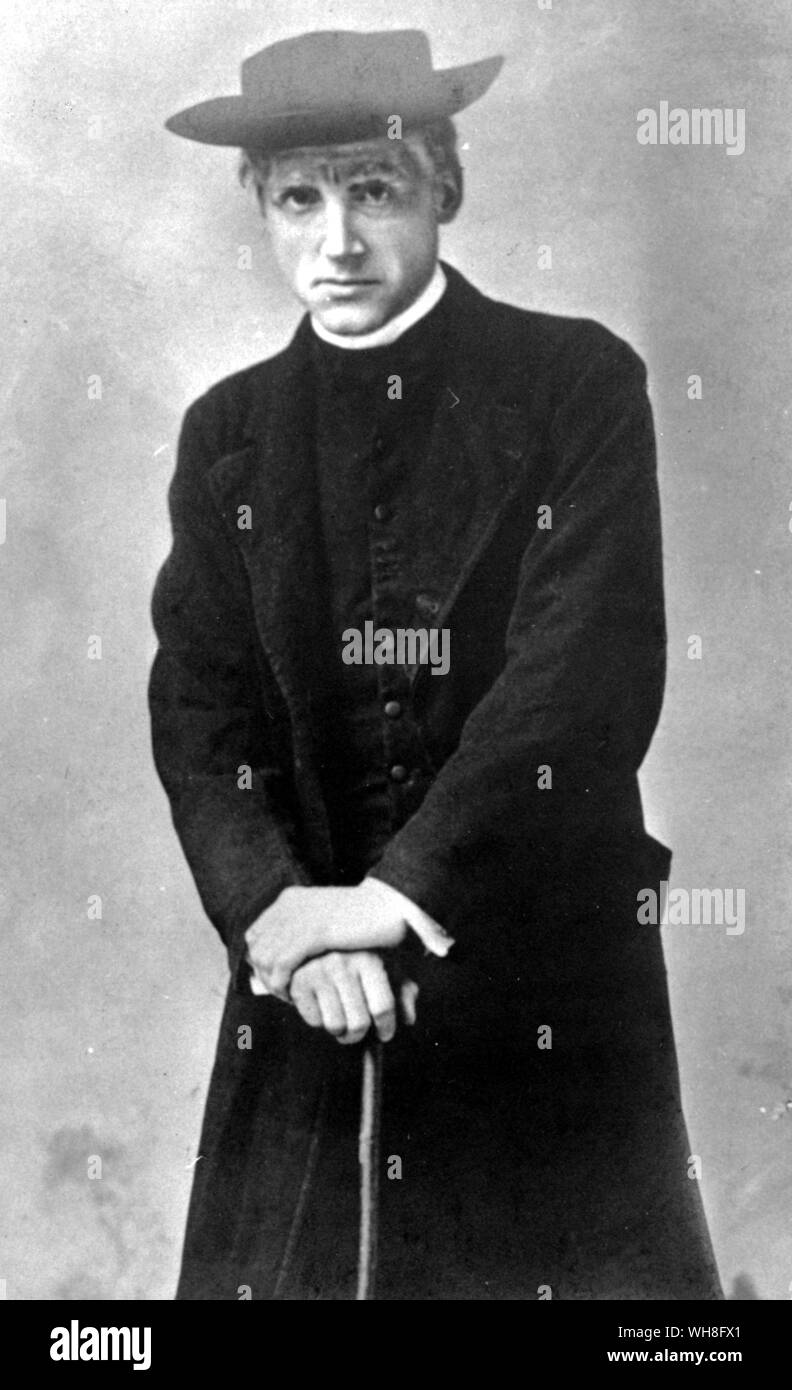 Granville Barker als Keegan in anderen Insel John Bull, der königliche Hof 1905. Harley Granville-Barker (1877-1946) war ein englischer Schauspieler, Regisseur, Produzent, Kritiker und Dramatiker. Der Genius der Shaw Seite 32. Stockfoto