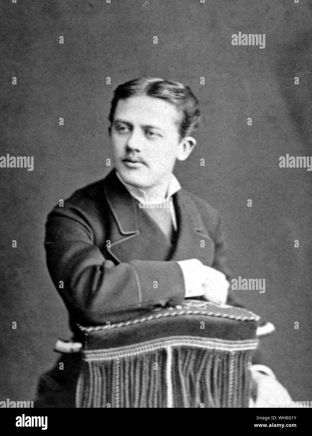 Anatoly Iljitsch Tschaikowsky (1850-1915), Bruder von Pjotr Iljitsch Tschaikowski (1840-1893). Von John Warrack Seite 119 Tschaikowsky. Stockfoto