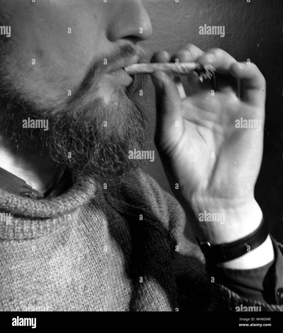 Rauchen Pot Stockfoto