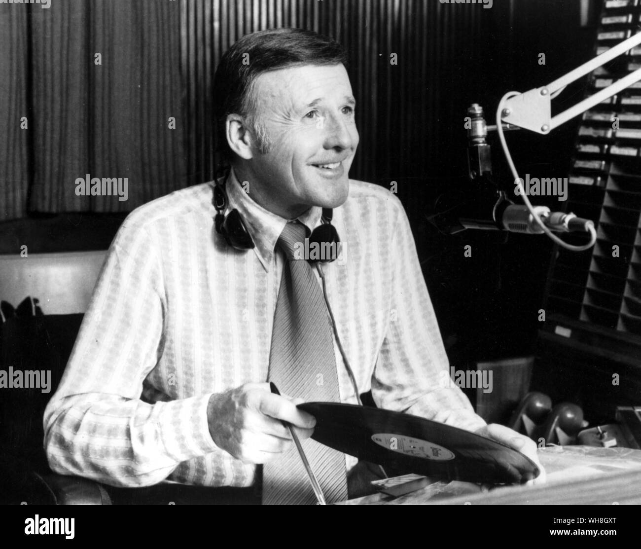 Radio Moderator, Jimmy Young. Stockfoto