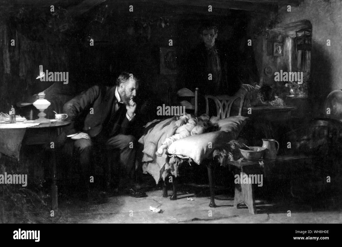 Der Arzt 1891 Stockfoto