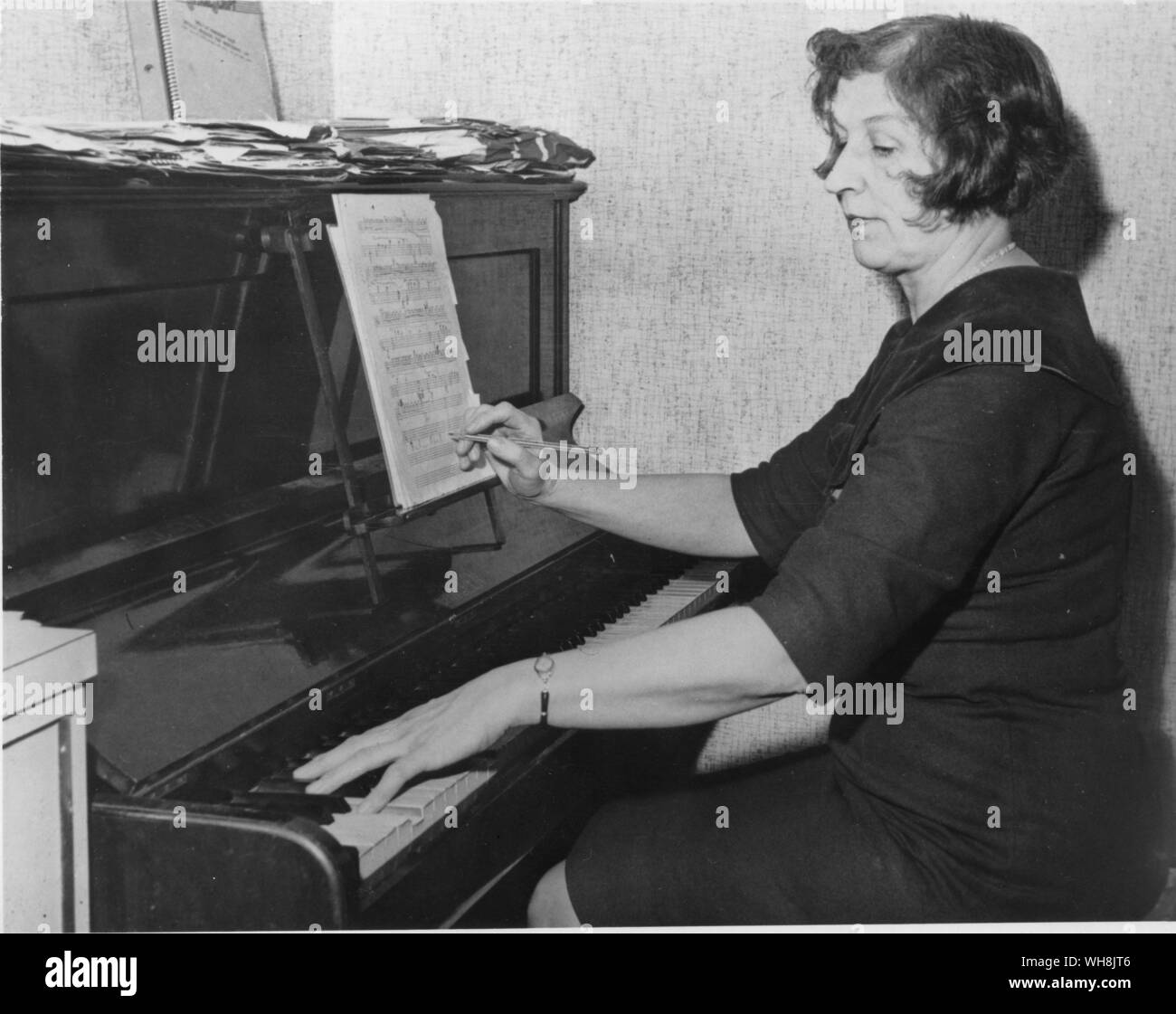 Die musikalische Automatist Frau Rosemary Brown Stockfoto
