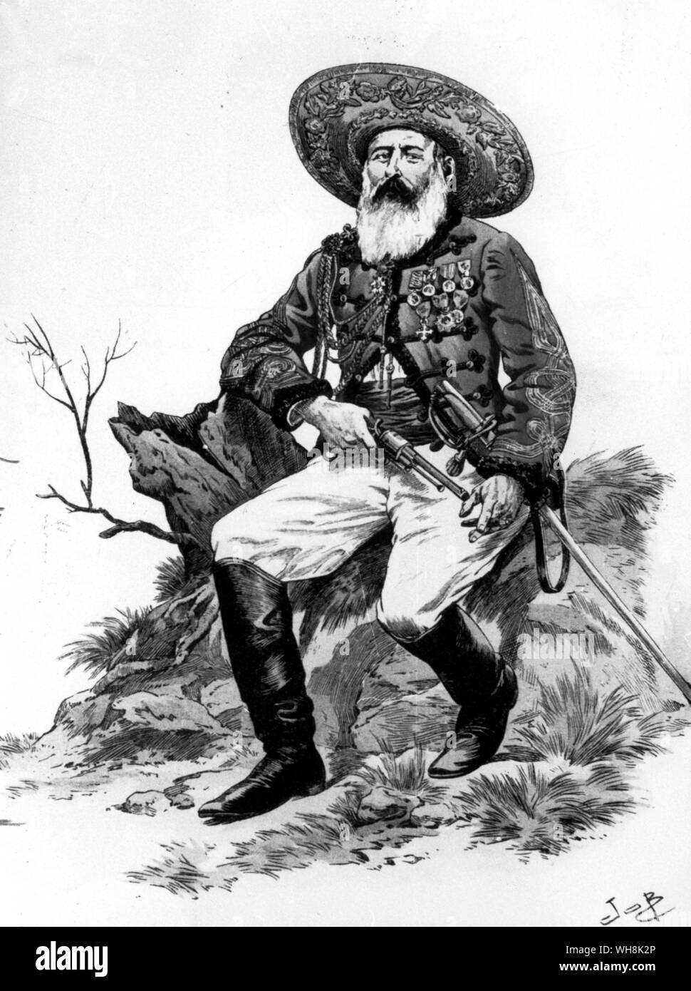 Mexikanische Legion Stockfoto