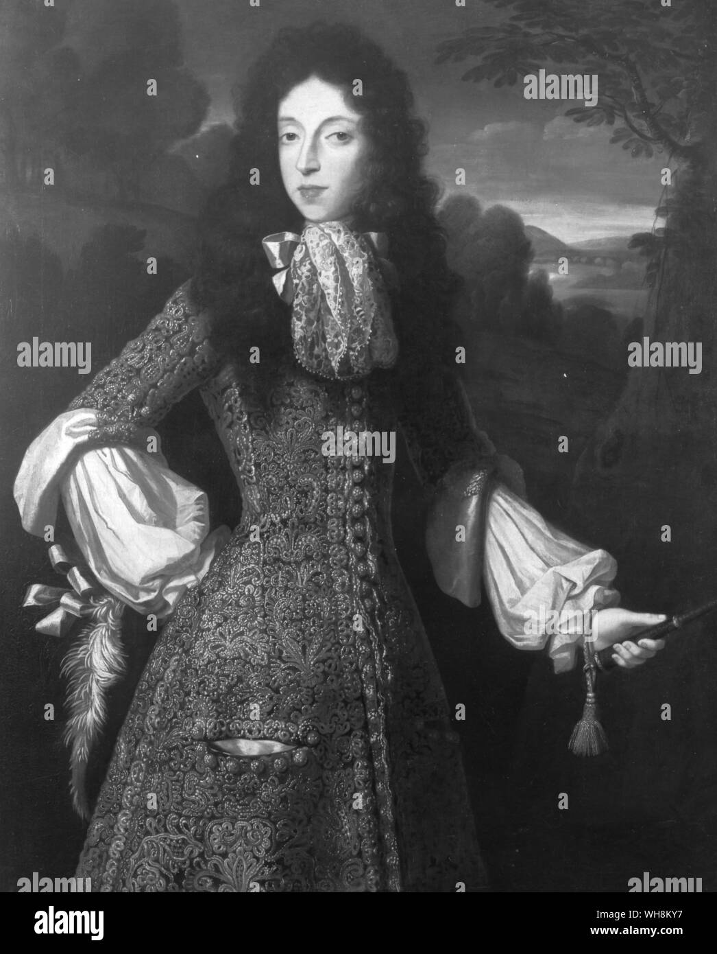 Königin Maria von Modena Königin von James II. geboren 1658 verheiratet 1673 starb 1718 Stockfoto