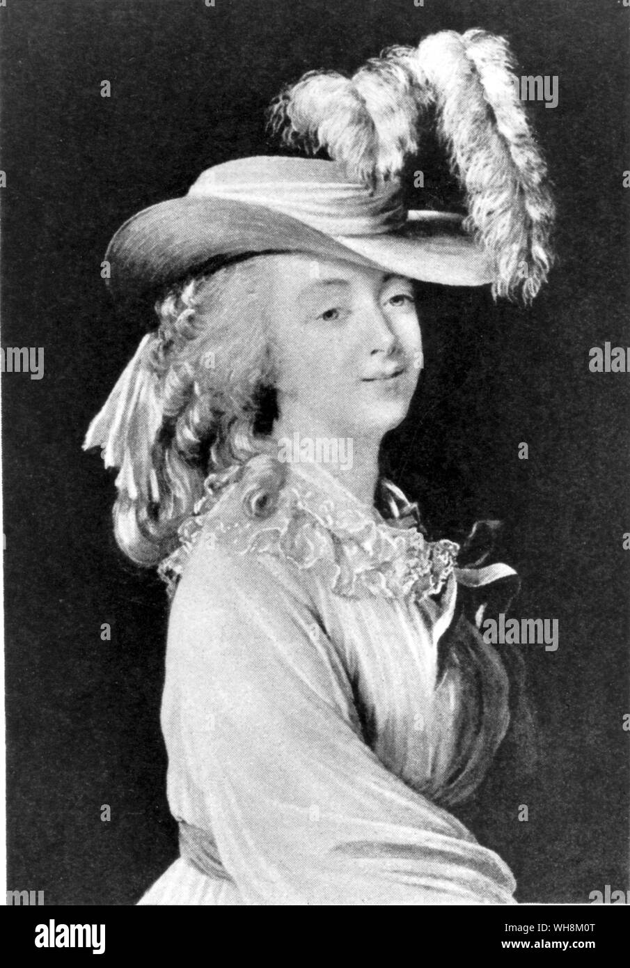 Madame du Barry, von Elizabeth Vigee Lebrun eine französische Meisterwerke des 18. Jahrhunderts, die in eigenen Duveen's Sammlung für einige Zeit war Stockfoto