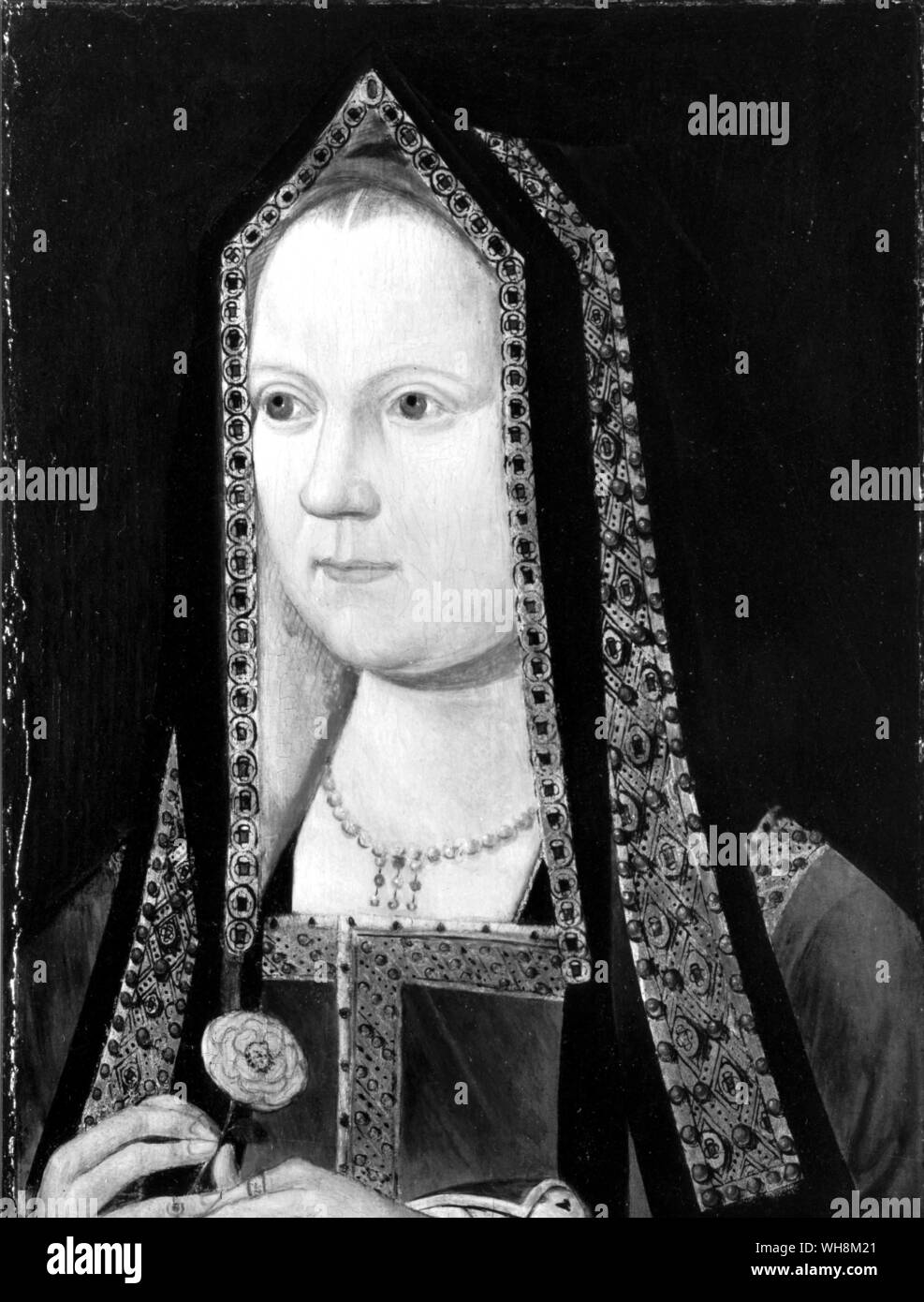 Elizabeth von York Queen Henry VII geboren 1466 verheiratet 1486 starb 1503 Stockfoto