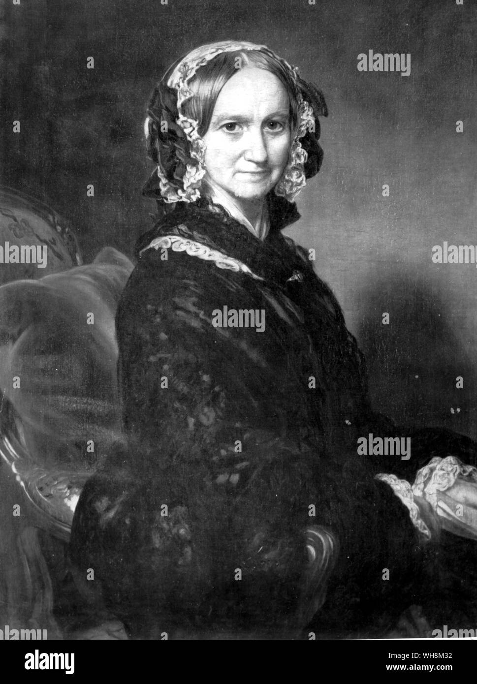 Adelaide von Saxe Miningen Königin zu William IV Geboren 1792 gestorben 1849 verheiratet 1818 Stockfoto
