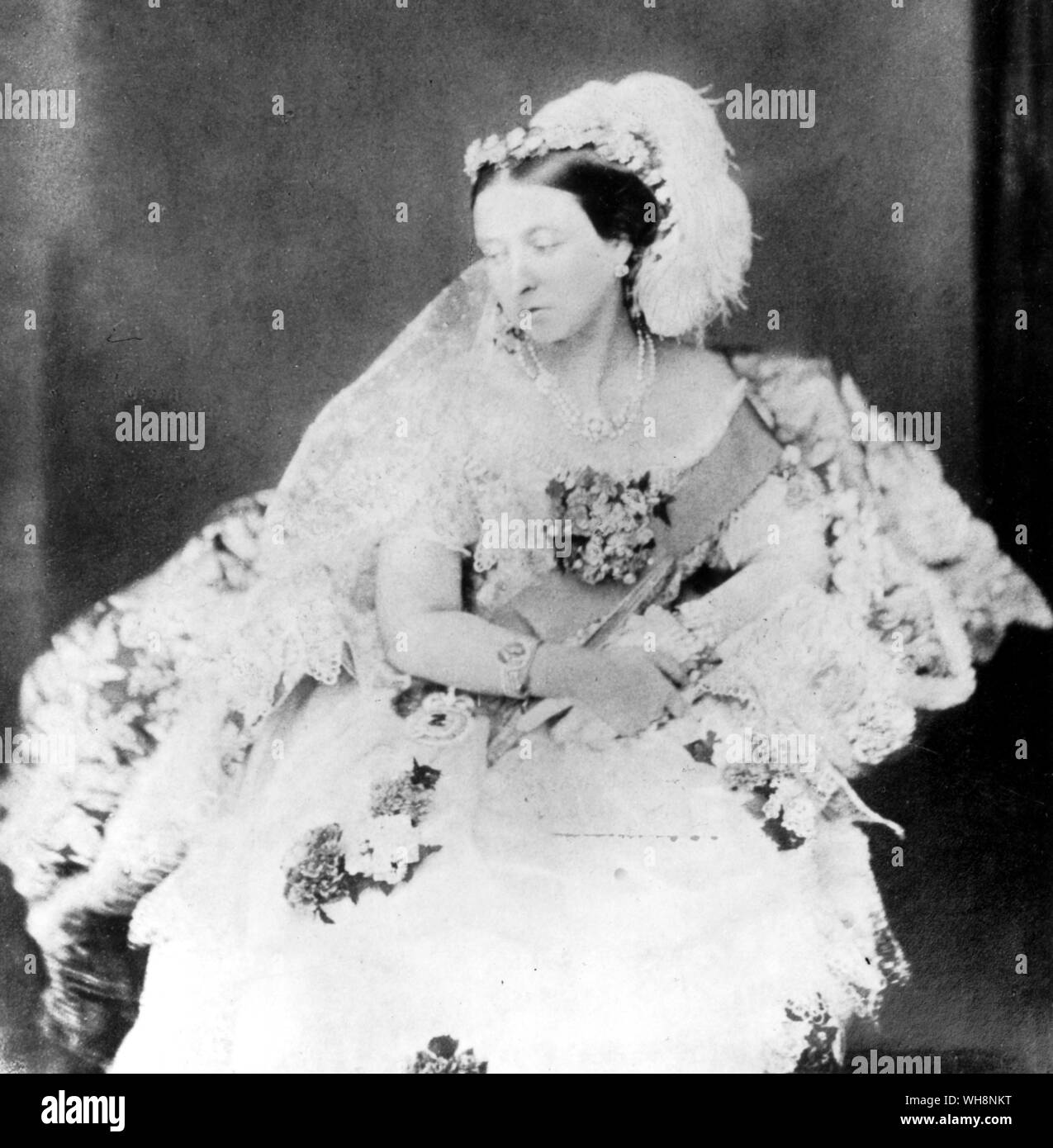 Queen Victoria Salon Buckingham Palace 11. Mai 1854 Stockfoto