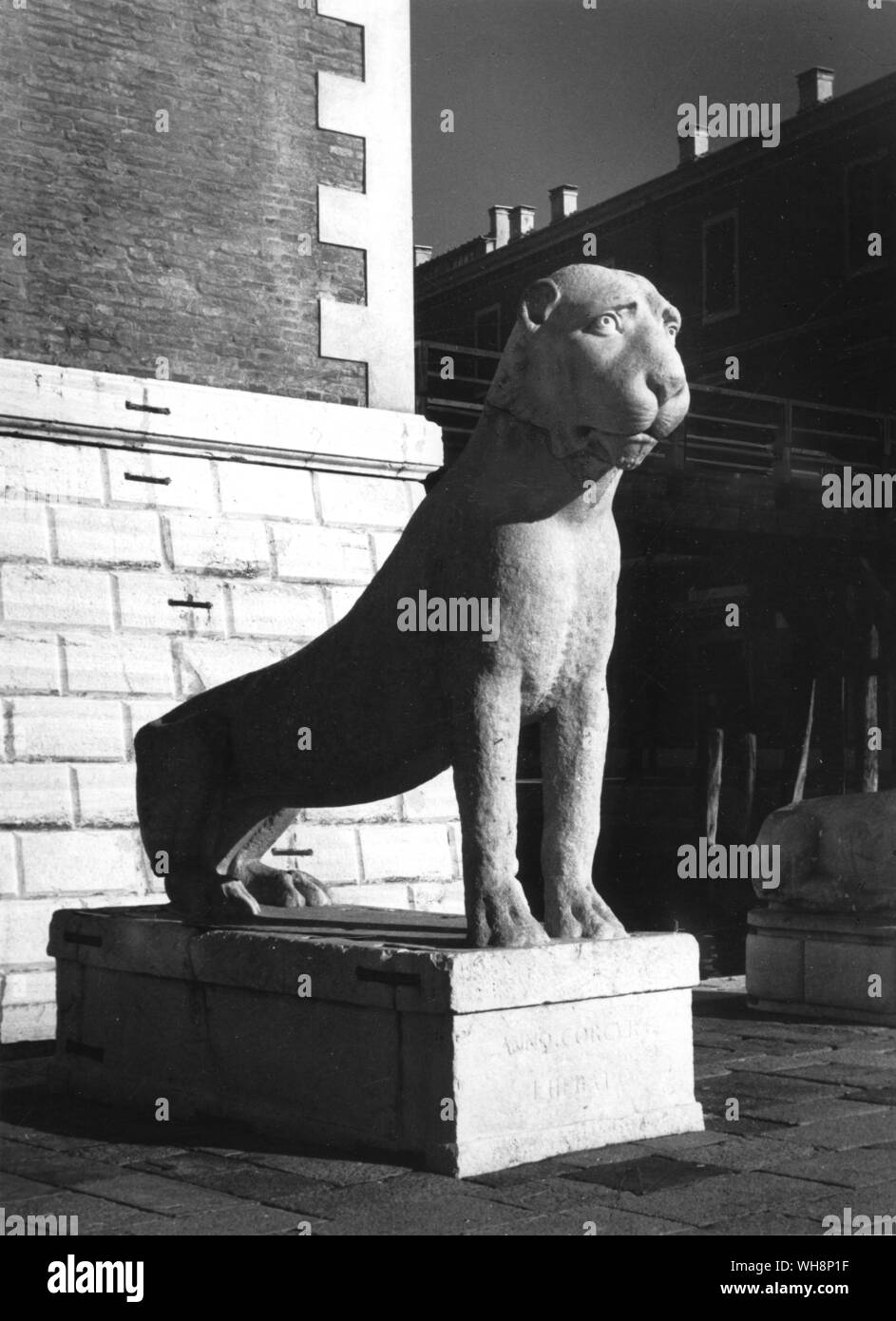 Löwe des Arsenal, Lion von Delos Stockfoto