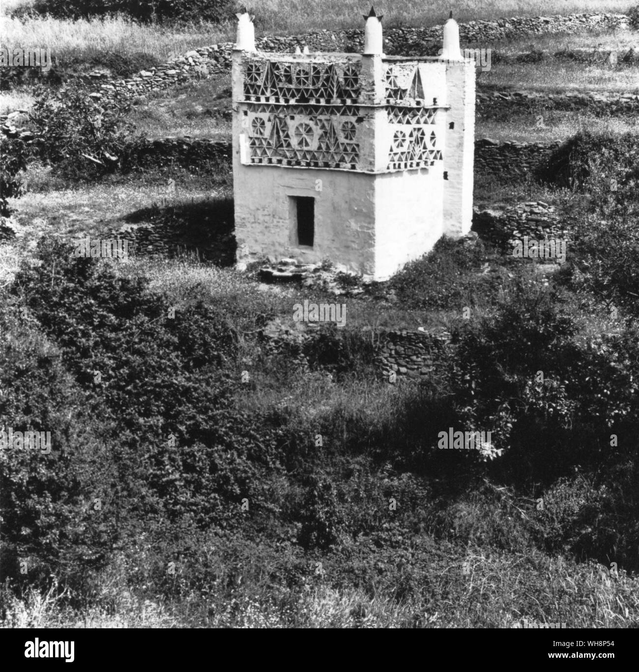 Venezianische Taubenschlag Tinos Stockfoto