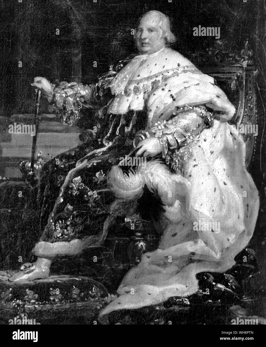 Louis XVIII von Frankreich Stockfoto