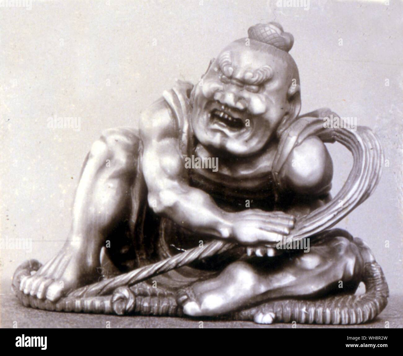 Netsuke japanische Carving Stockfoto