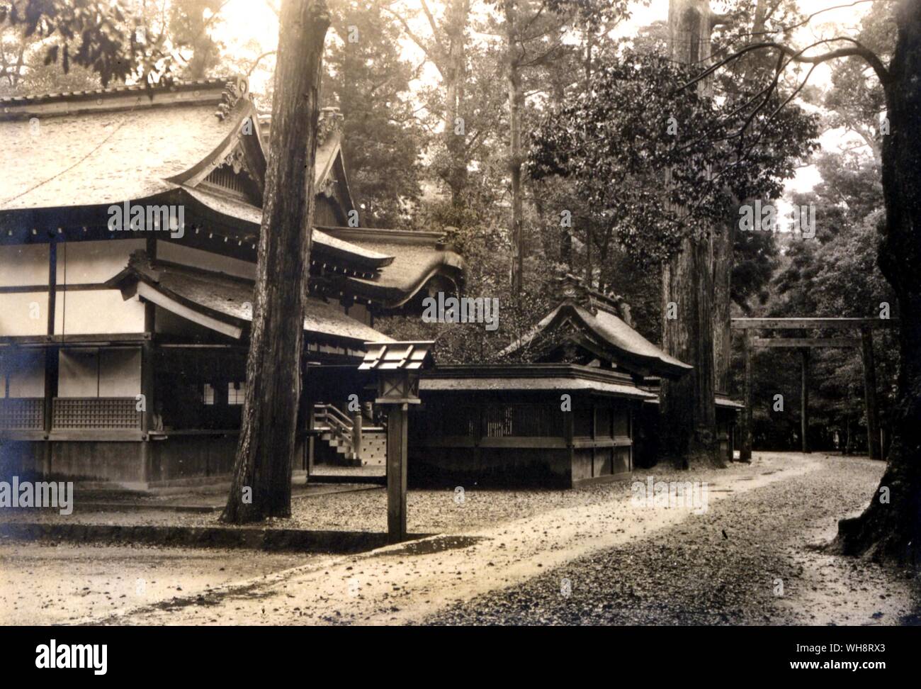 Der Geku Schreine, Yamada, 1904. Stockfoto