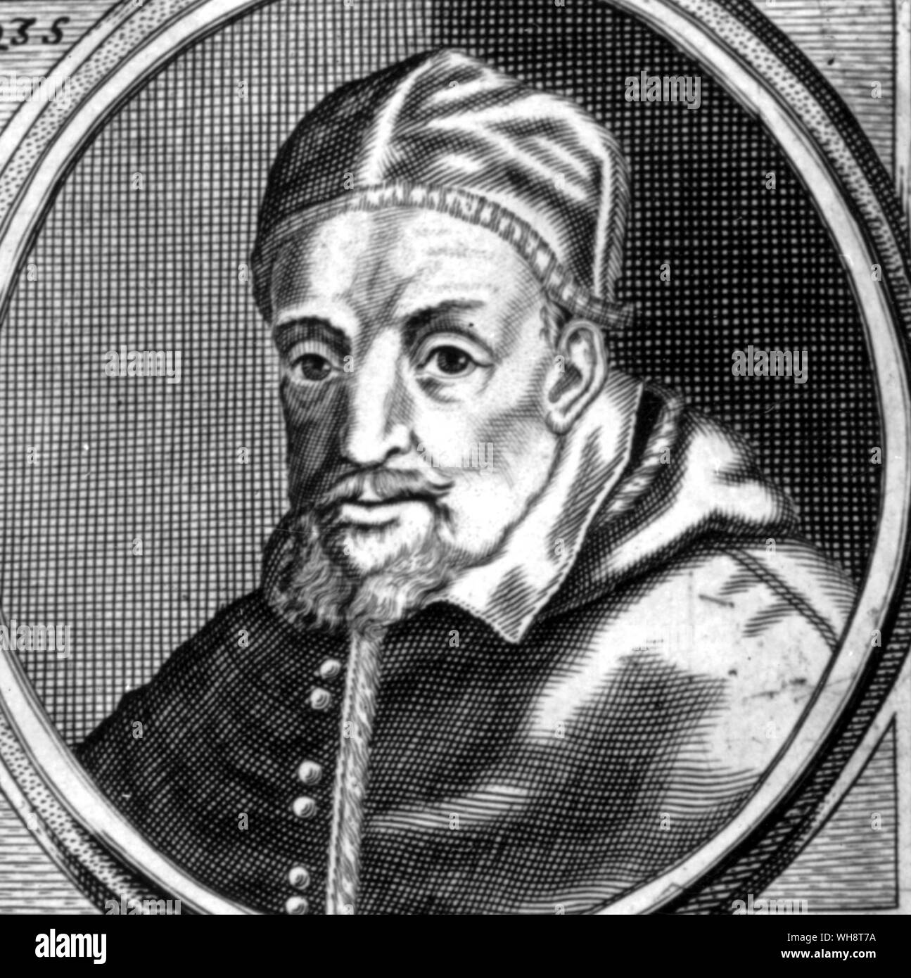 Papst Gregor XV. Ursprünglich Alessandro Ludovisi 1554-1623 Stockfoto