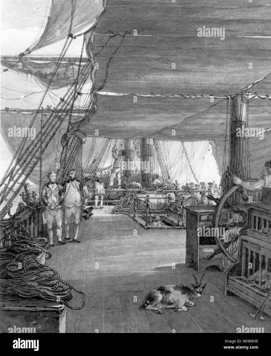 HMS Deal Castle Stockfoto