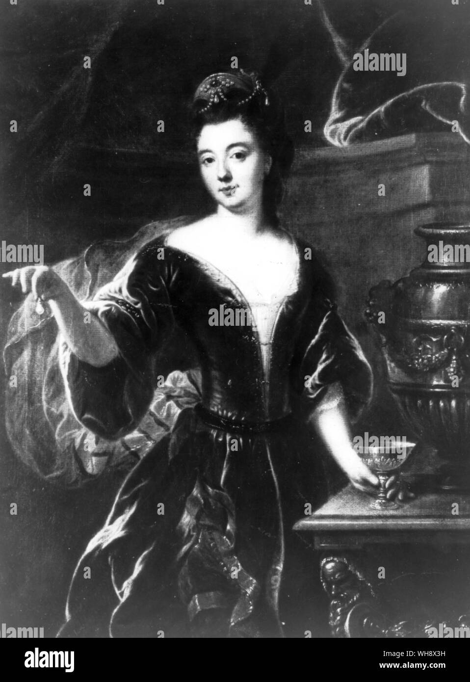Louise-Benedicte de Bourbon, der Enkelin des Grand Conde Stockfoto
