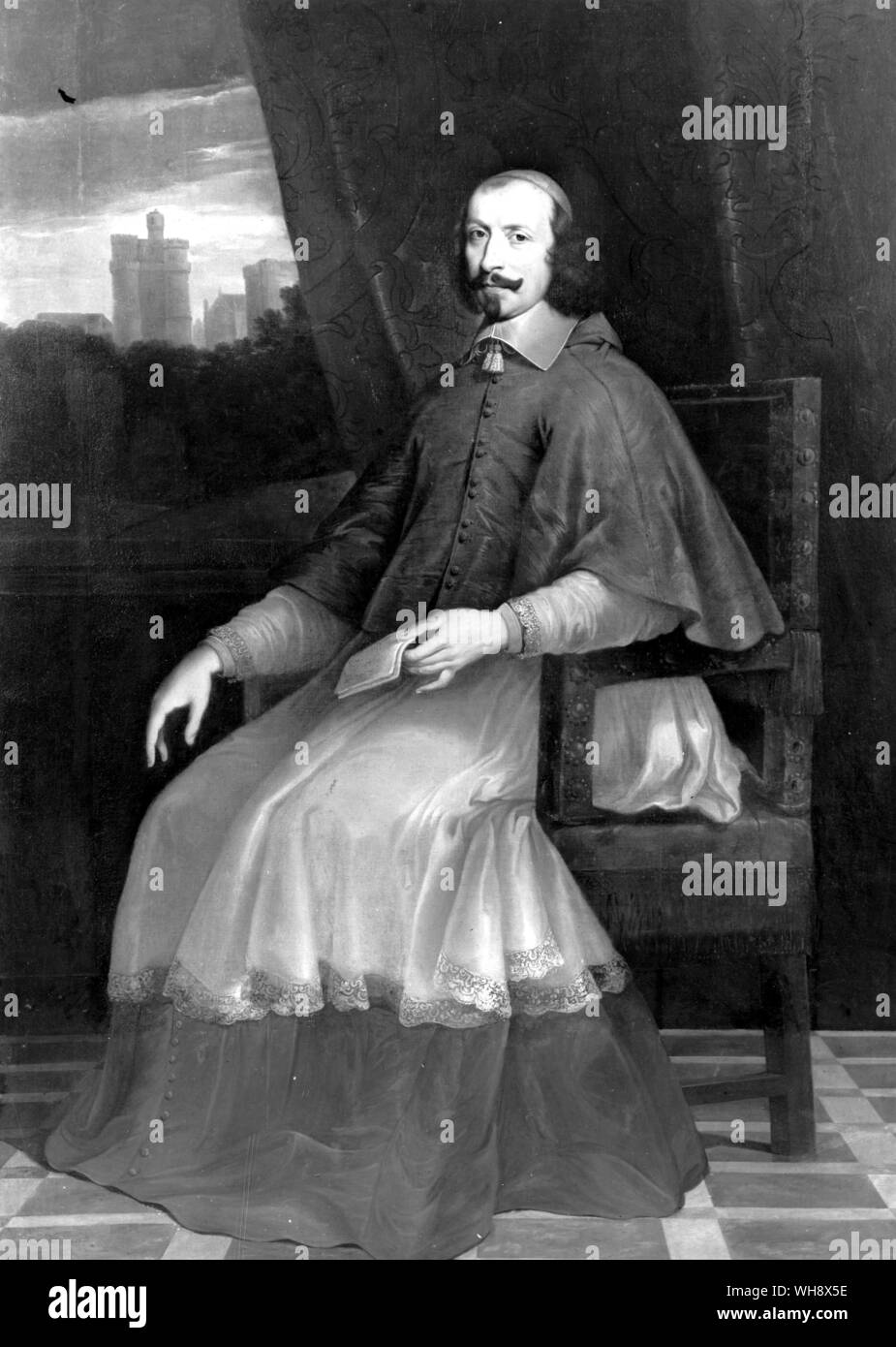 Kardinal Mazarin von Philippe de Champaigne Stockfoto