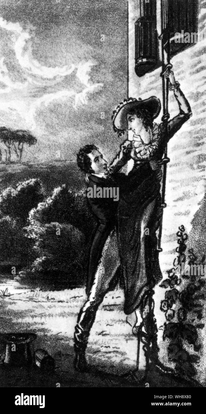 Eloping Liebhaber. "Compleat Liebhaber" von Derek und Julia Parker (Mitchell Beazley). Stockfoto