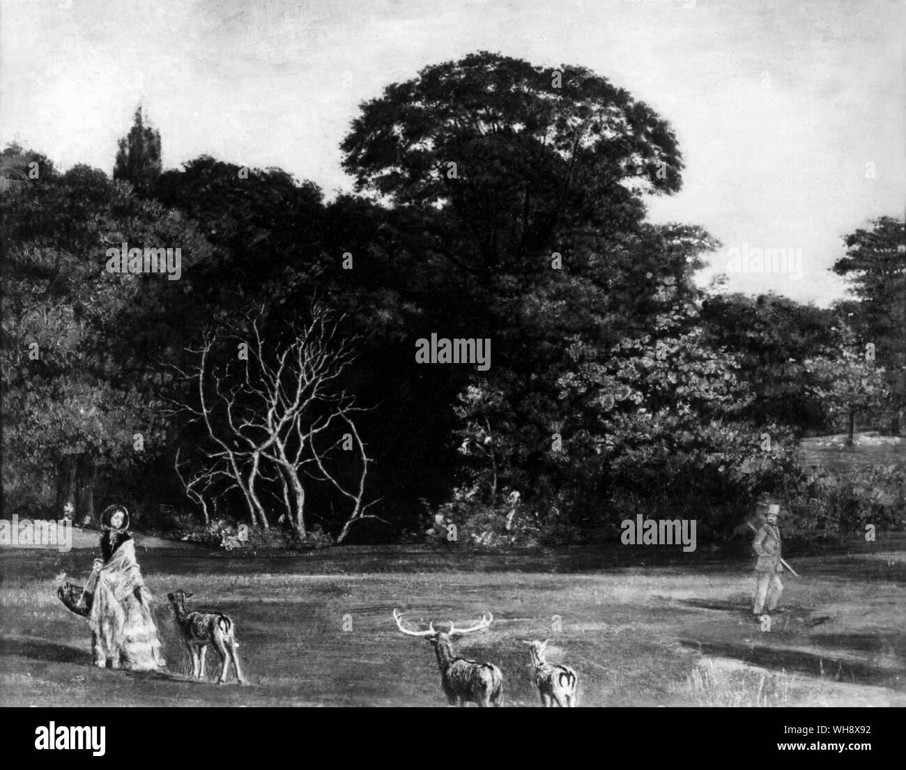 Liebe auf den ersten Blick William Holman Hunt, 1827-1910. Stockfoto
