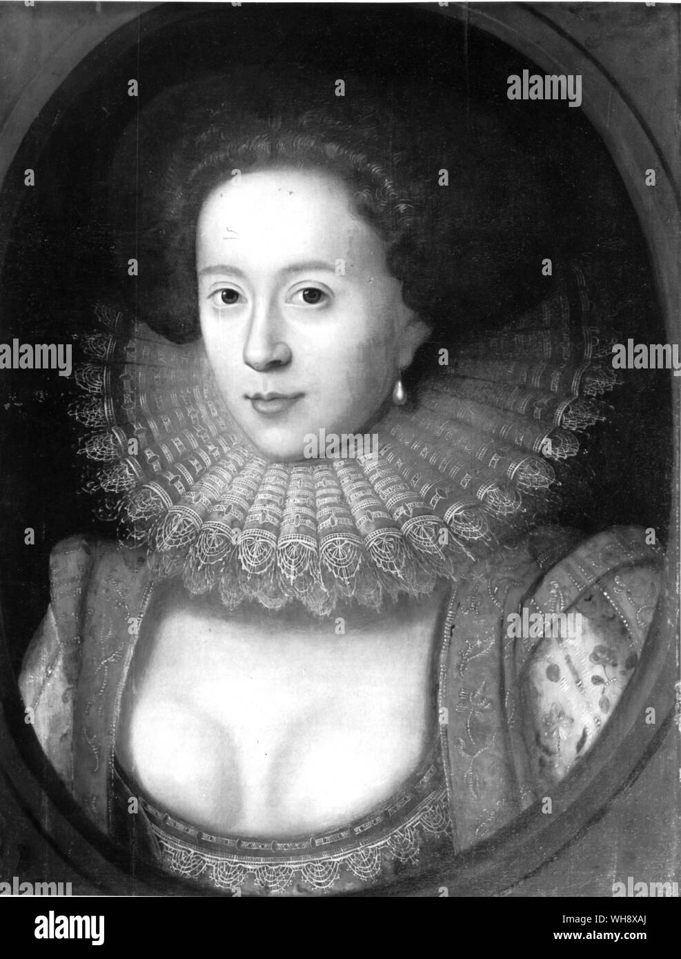 Gräfin von Somerset Frances Howard, Robert Devereux Essex's Frau Stockfoto