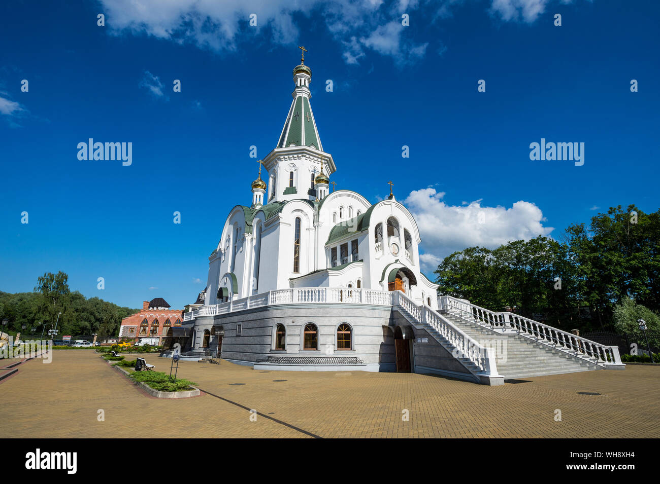 Kirche von Alexander Newski, Kaliningrad, Russland, Europa Stockfoto