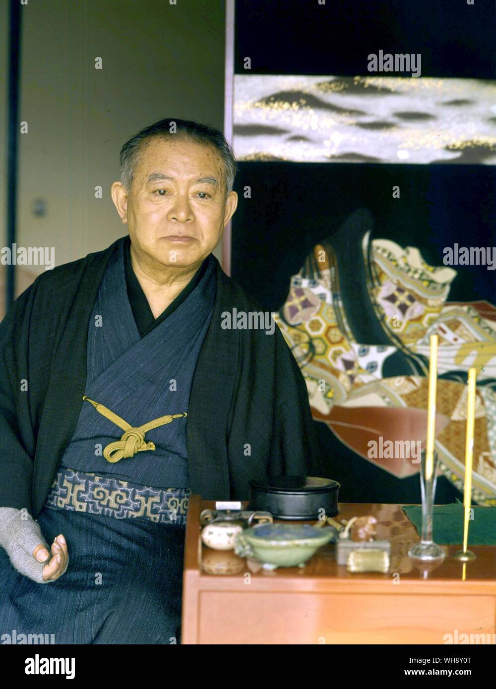 Tanizaki Jun'ichiro 1886-1965. Japan Romancier und Dramatiker Stockfoto