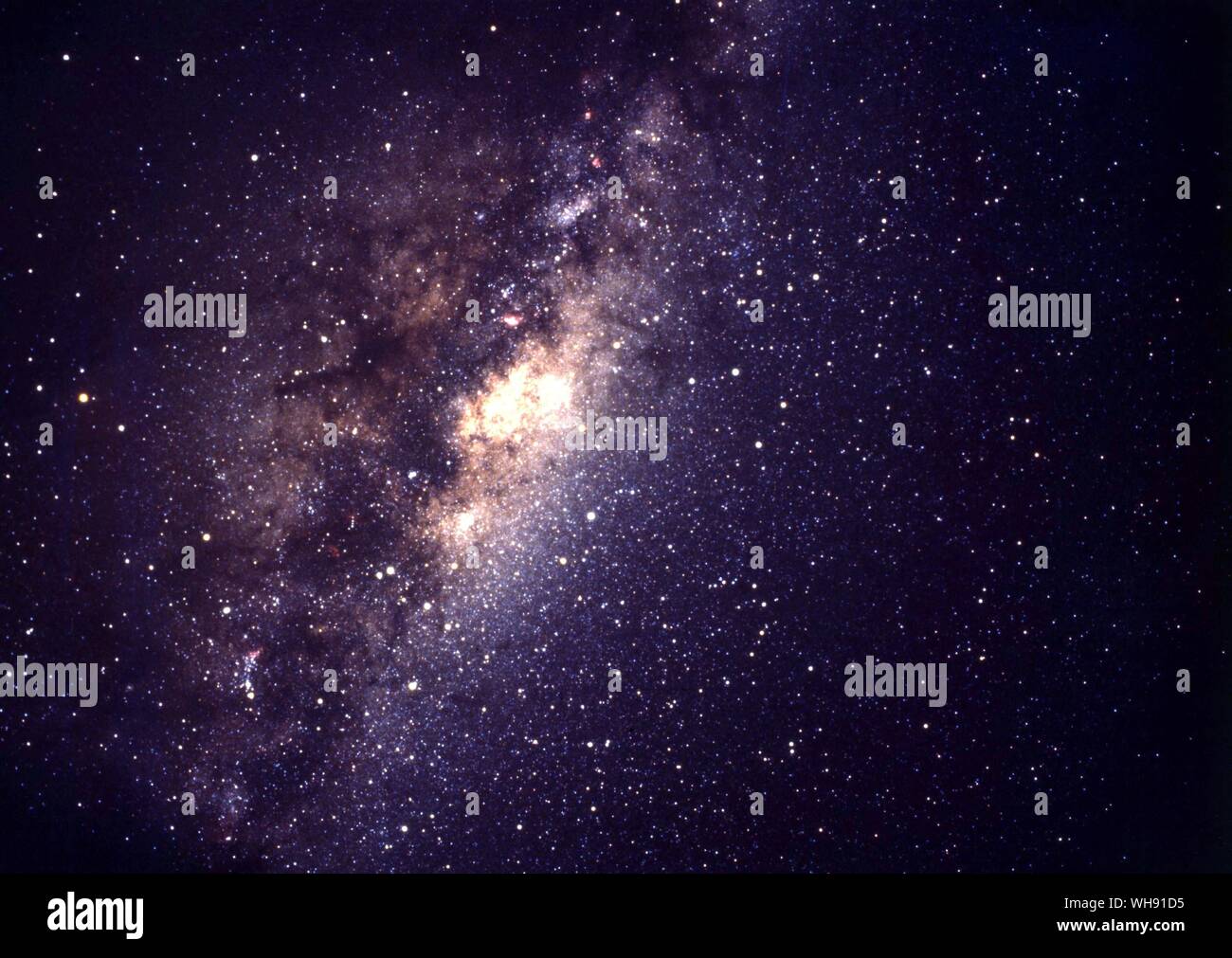 Platz - Sterne/Galaxien und Nebel. Stockfoto