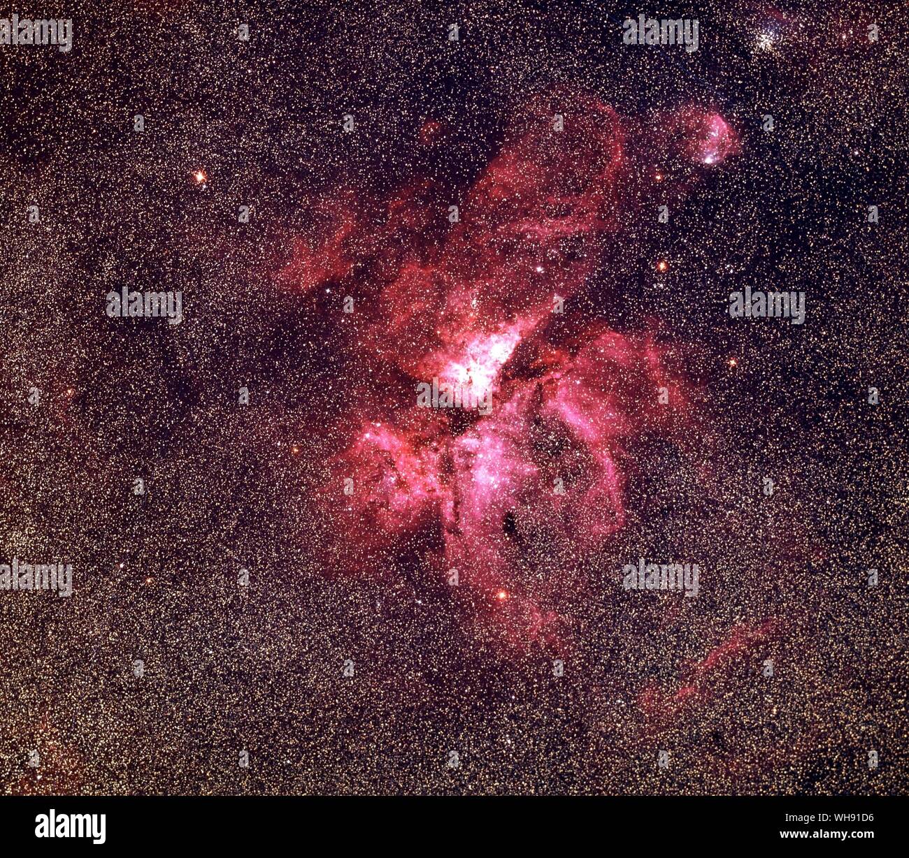 Platz - Eta Carinae Nebel. Stockfoto