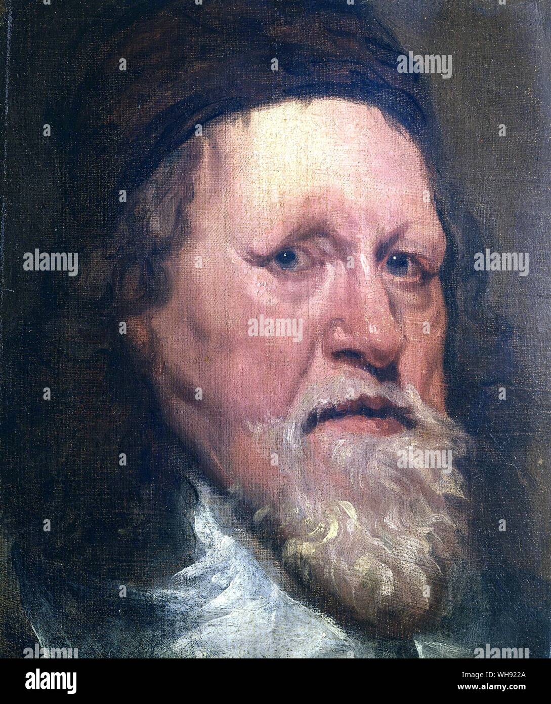 Inigo Jones 1640 von William Dobson englischen Architekten und Bühnenbildner 1573-1652 Stockfoto