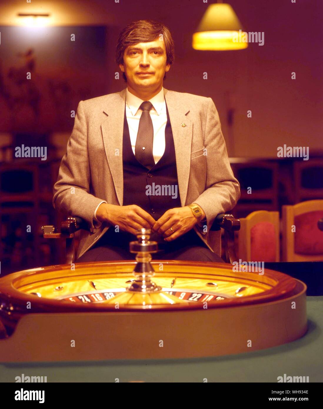 Lucio Marzi Manager der Alice Springs Casino Stockfoto