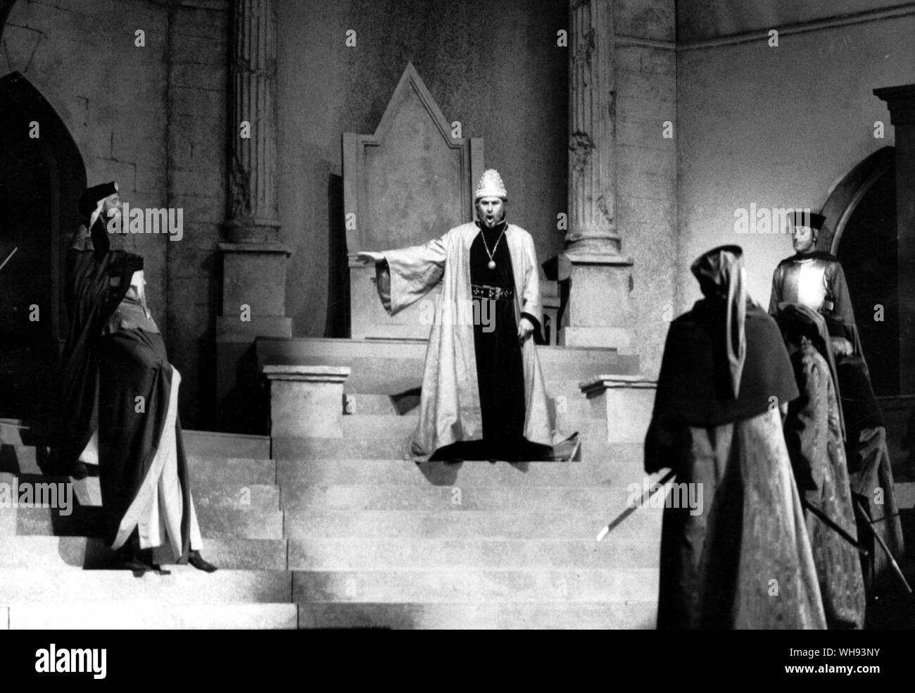 Sherrill Milnes im Titel - Rolle des Simon Boccanegra am Covent Garden. Stockfoto